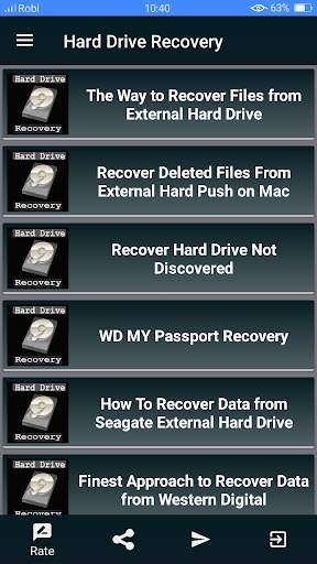 Hard Drive Recovery screenshot 2
