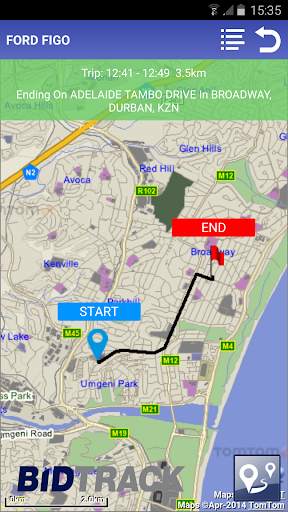 Bidtrack Fleet Mobile screenshot 2