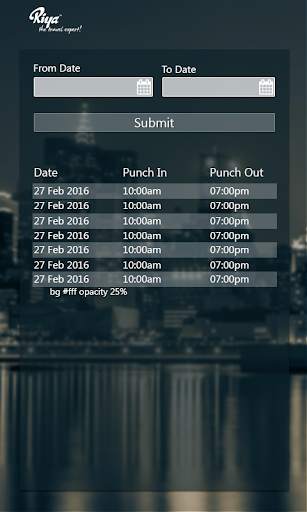 INTRANET screenshot 5