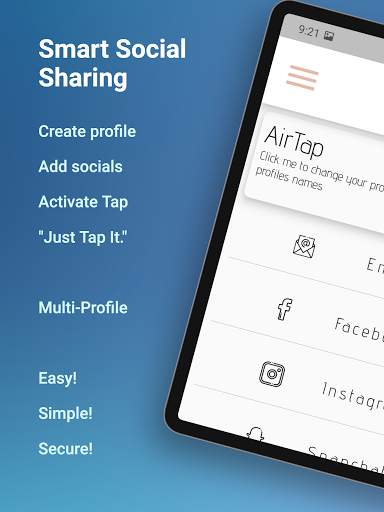 Airtap - Smart Social Sharing screenshot 13