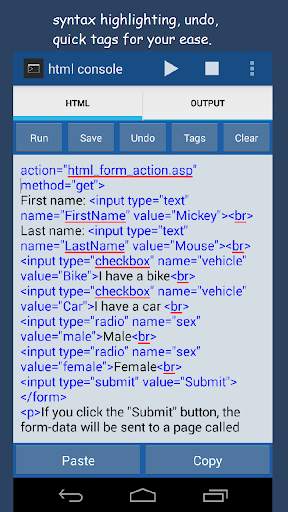 Html Console screenshot 3