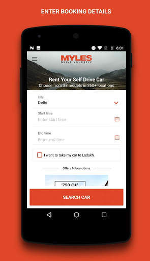 Myles - Self Drive Car Rental screenshot 1