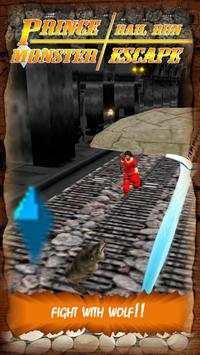 Prince Endless Run - Temple Rail Road Wolf Runner screenshot 5