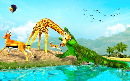 Angry Crocodile Animal Attack  screenshot 2