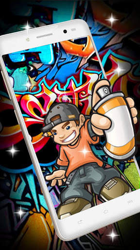 Graffiti Street Live wallpaper screenshot 2