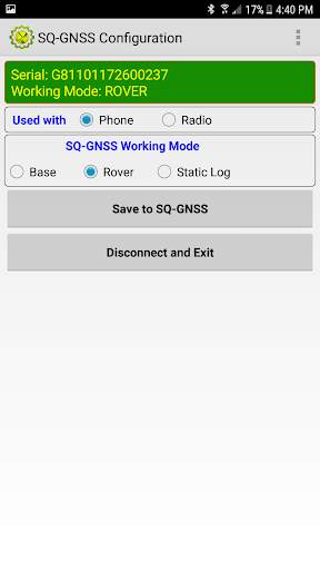 SQ-GNSS Config (English Version) screenshot 1