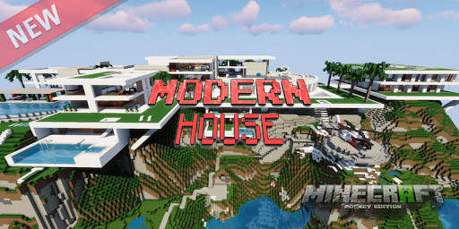 Modern House Minecraft World screenshot 1