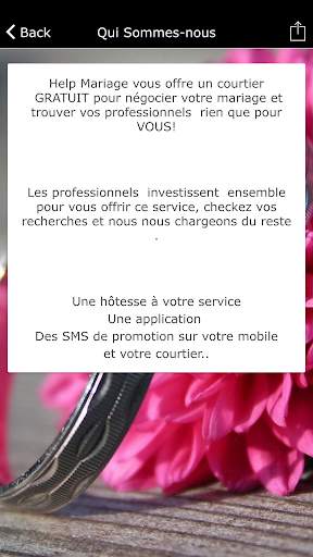 Help Mariage screenshot 2