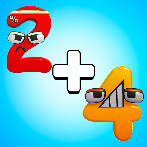 Alphabet Merge number 3d Fight icon