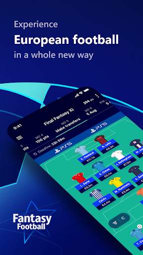 UEFA Gaming: Fantasy Football screenshot 1