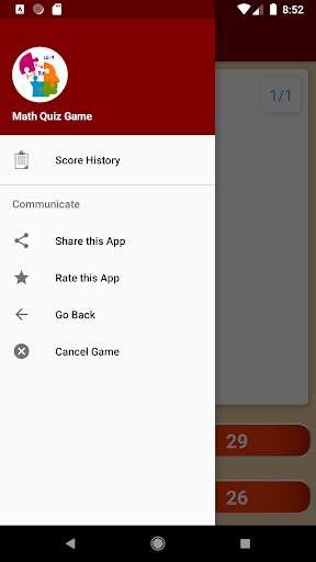 Math Quiz Game (Calculation) screenshot 4