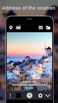 Camera Add Watermark: Time & Location on Photo скриншот 2