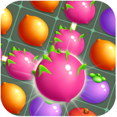 Fruit Link Farm Sweet Match 3 icon