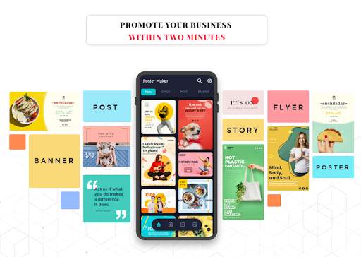 Poster Maker Flyer free Ads Page Design Logo 2021 screenshot 1