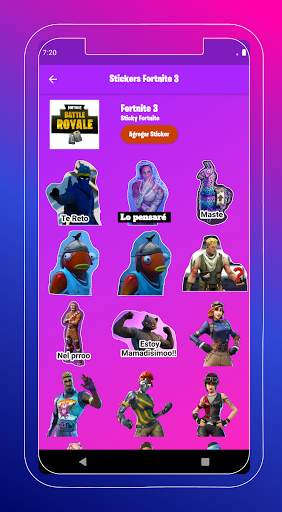 🎮Stickers de Fortnite Battle Royale para Whatsapp screenshot 8