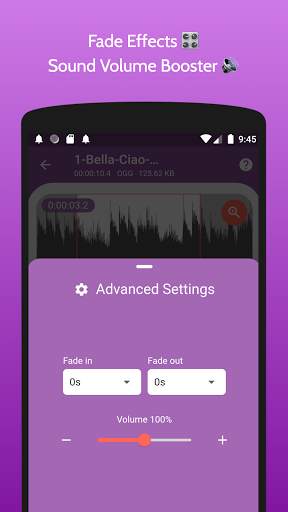 MP3 Cutter and Ringtone Maker screenshot 3