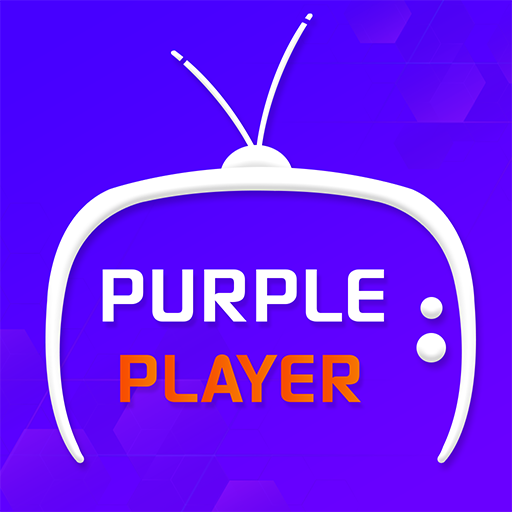 IPTV Purple Player for Mobile أيقونة