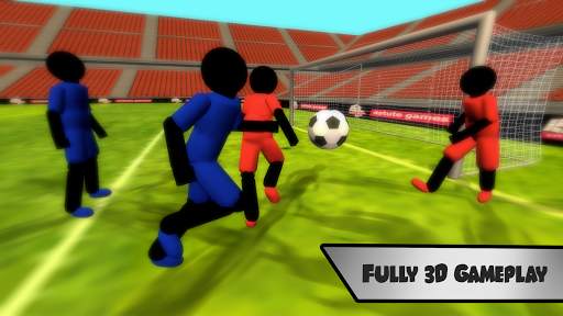 Stickman Football (Soccer) 3D screenshot 3