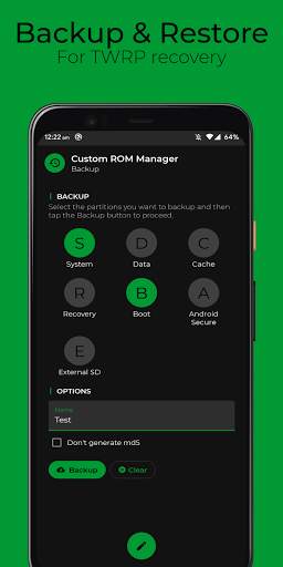 [ROOT] Custom ROM Manager (Pro) screenshot 8