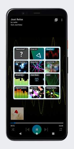 Music Visualizer 4 تصوير الشاشة