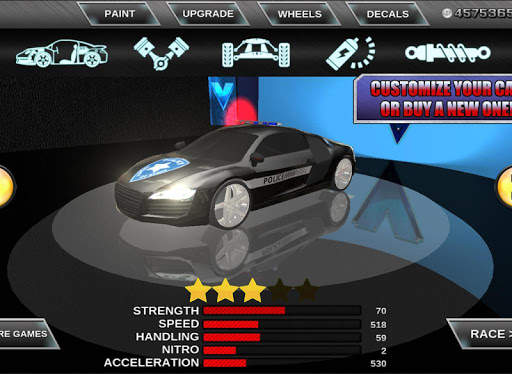 Crazy Driver 3D Deber Policía screenshot 4