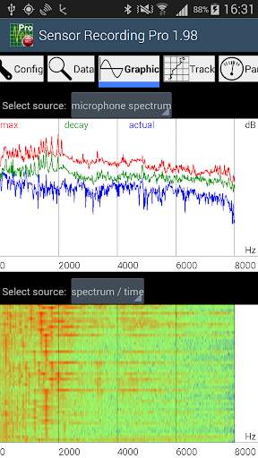 Sensor Recording Lite screenshot 4
