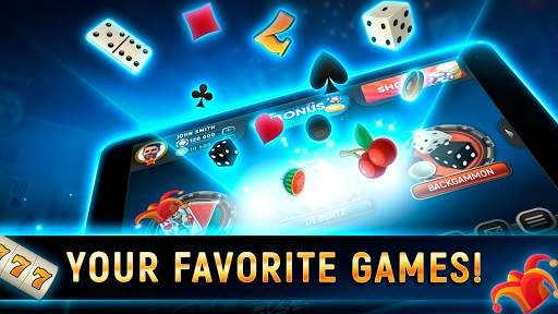 SG: poker, slots, backgammon and other funny games screenshot 1