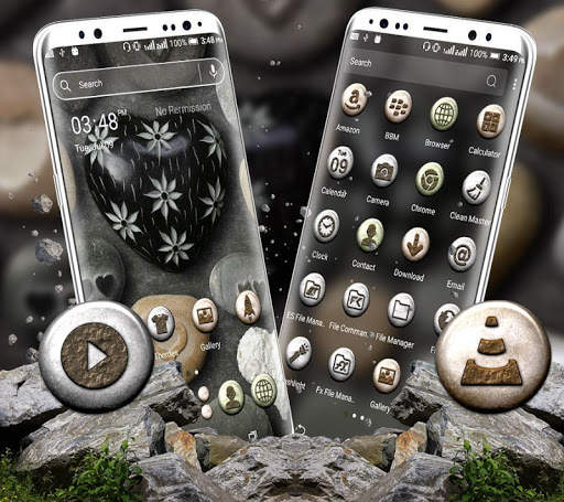 Rock Heart Launcher Theme screenshot 2