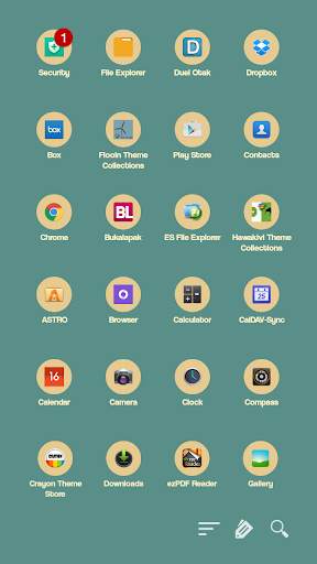 Probiotic theme Total Launcher screenshot 3