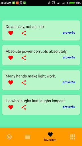 English Proverbs, SAYINGS AND Quotes screenshot 5
