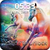 Runing Unicorn Lock Screen 1.0
