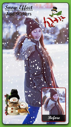 Snow photo editor screenshot 5