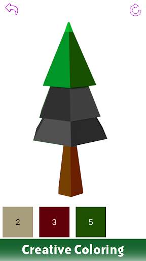 Poly Art 3D - Color by Number, 3D Coloring Puzzle screenshot 4