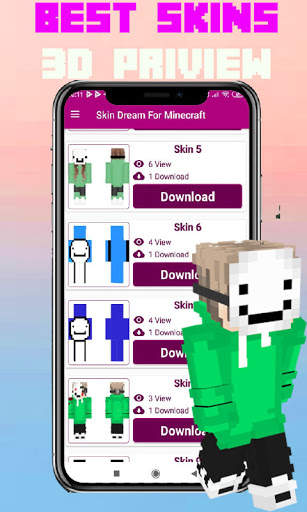 Dream Skins For Minecraft PE screenshot 3