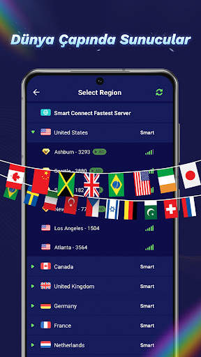 VPN Master - Kararlı ve Hızlı screenshot 2