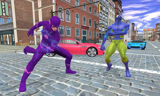 Real Speed Robot Hero: NY Crime City Battle screenshot 2