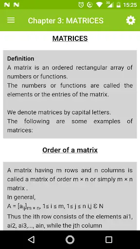 Class 12 Mathematics Notes screenshot 3