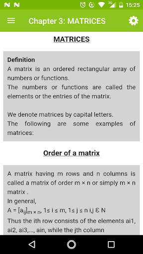 Class 12 Mathematics Notes स्क्रीनशॉट 3