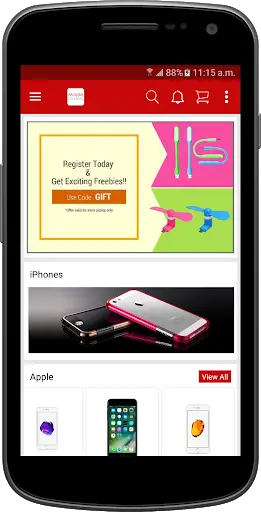 Mobile Gallery App screenshot 1