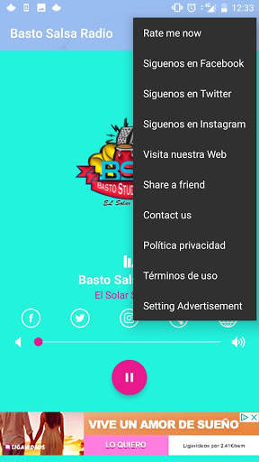 Basto Salsa Radio 4 تصوير الشاشة