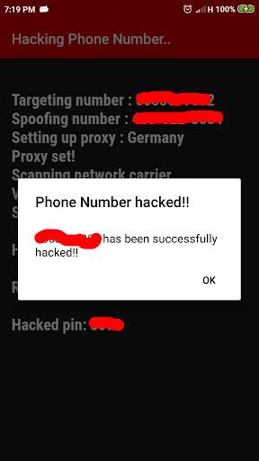 Phone Number Hacker Simulator screenshot 4