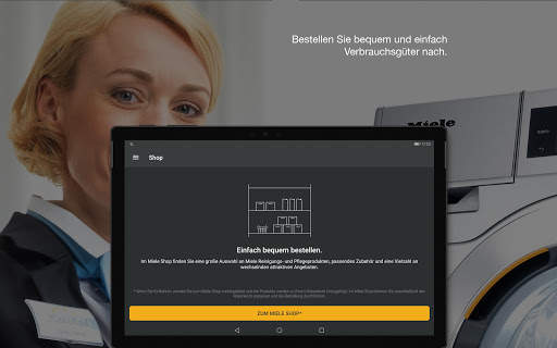 MielePro@mobile App - for your commercial machines screenshot 8