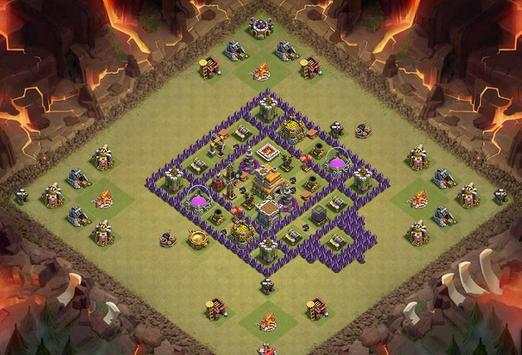 Base Maps Coc Th7 2016 screenshot 4