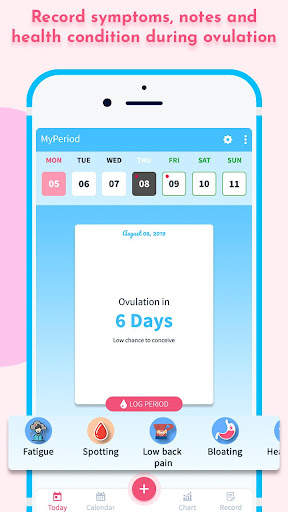 MyPeriod : Period Tracker скриншот 4