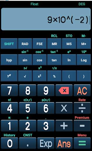Easy Natural Scientific Calculator screenshot 4