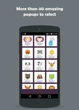 Cute SMS Popup Notification screenshot 5
