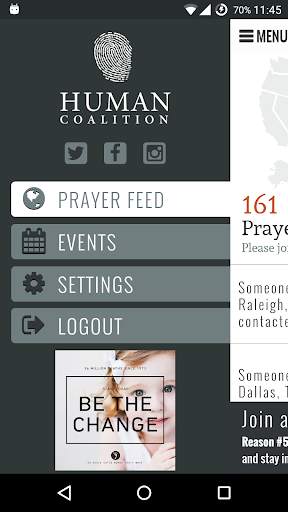 Human Coalition Prayer App screenshot 3
