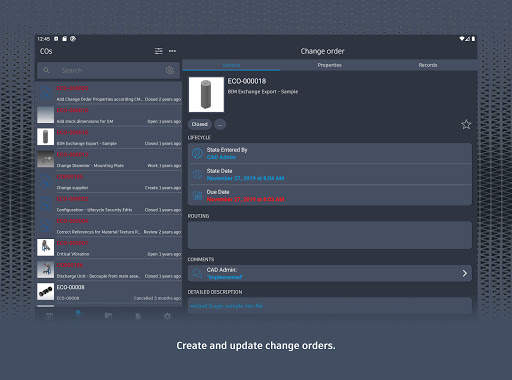Autodesk Vault Mobile screenshot 9