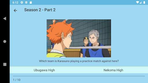 Haikyuu Trivia screenshot 8