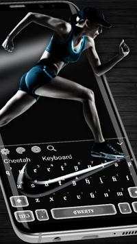 Black Sports Keyboard 3 تصوير الشاشة